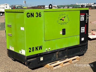 Doosan 33 kW Skid-Mounted Generator Set