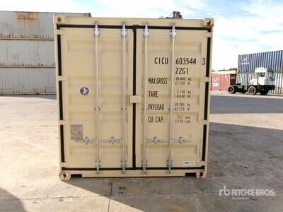 20 ft Standard Opslag container