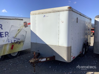 2008 Pace American VN 14 ft T/A Enclosed Trailer