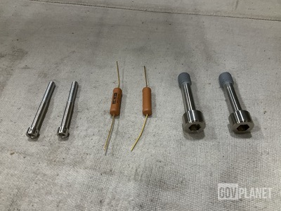 (50) Socket Head Caps Screws, (13) Fixed Film Resistors & Assorted Items
