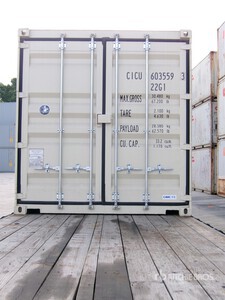 20 ft Standard Container per stoccaggio