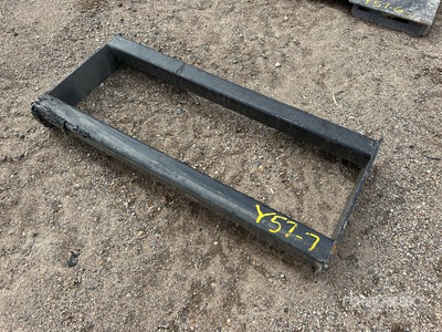 All-Star Skid Steer Attachment Mounting Plate (Unused)