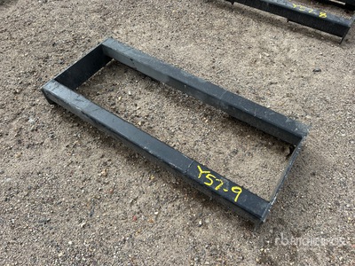 All-Star Skid Steer Attachment Mounting Plate (Unused)