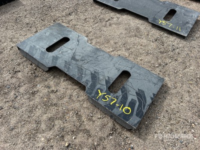 All-Star Skid Steer Attachment Mounting Plate (Unused)