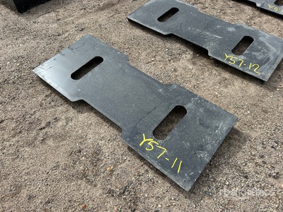 All-Star Skid Steer Attachment Mounting Plate (Unused)