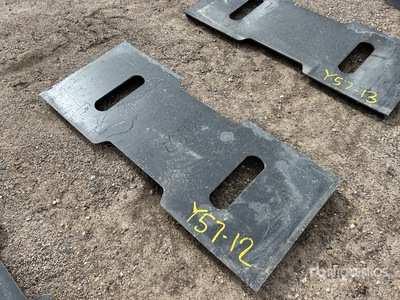 All-Star Skid Steer Attachment Mounting Plate (Unused)