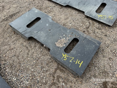 All-Star Skid Steer Attachment Mounting Plate (Unused)