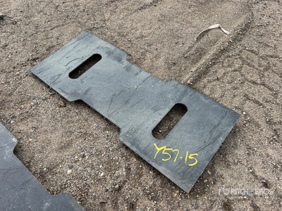 All-Star Skid Steer Attachment Mounting Plate (Unused)