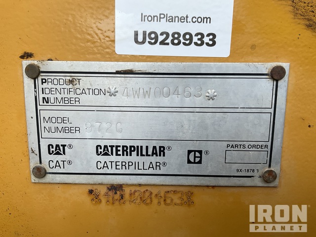 CARGADOR FRONTAL 2000 CATERPILLAR 972G