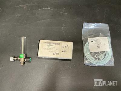 (11) Oxygen Flowmeters, (1) Otoscope Opthalmoscope & Assorted Items