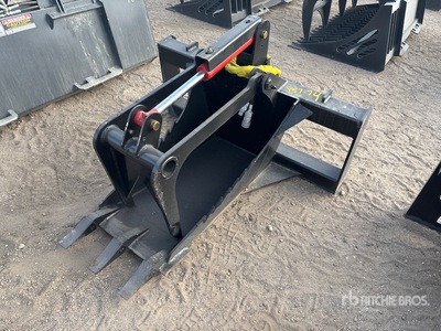 All-Star 21 in Stump Skid Steer Grapple Bucket (Unused)