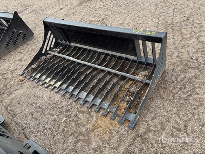 All-Star 72 in Skeleton Skid Steer Bucket (Unused)