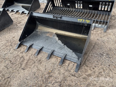 Mid-State 60 in Skid Steer Bucket (Unused)