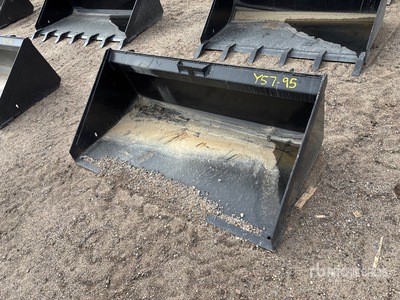 Mid-State 60 in Skid Steer Bucket (Unused)