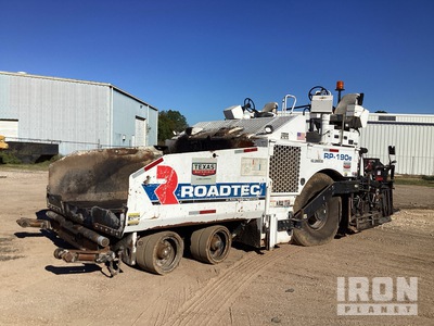 2019 Roadtec RP190E Wheel Asphaltfertiger