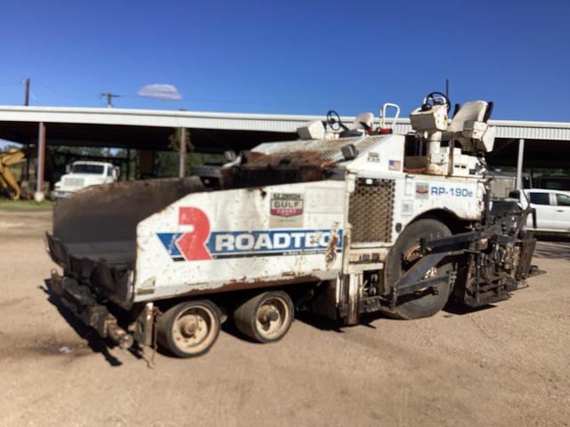 2015 Roadtec RP190E Wheel Asphalt Paver