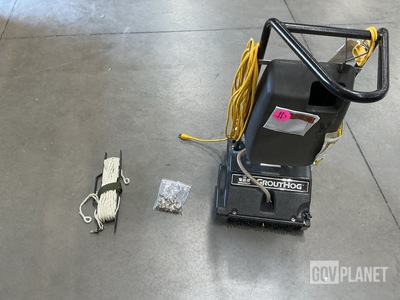 (1) Floor Scrubber, (8) Guys, (27) Receptacles & Assorted Items