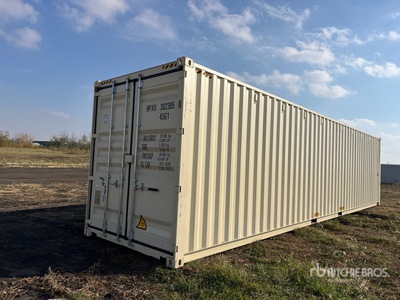2025 40 ft High Cube حاويات تخزين