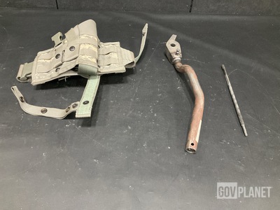 (1) Rest Support, (5) Cleaning Rods, (2) Holsters & Assorted Items