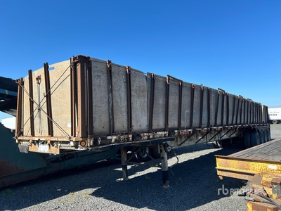 1989 Alloy ATCFT-53-4 Quad/A Scrap Trailer