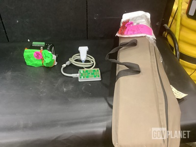 (1) Operating Light, (1) Oxygen Analyzer, (1) Transducer & Assorted Items