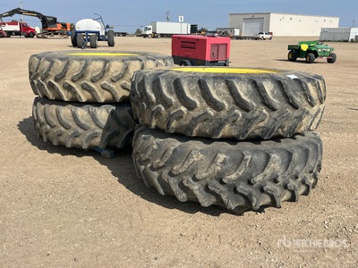 Quantity of (4) Goodyear 520/85R42 Tires
