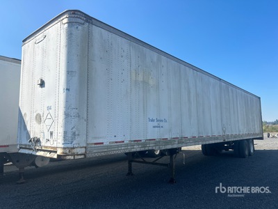 1990 Trailmobile 53 ft x 102 in T/A مقطورة فان