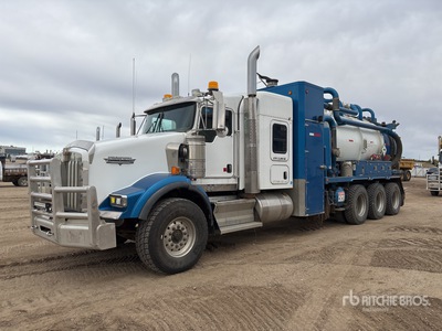 2016 on 2016 Kenworth T800 8x6 Sleeper Vacuum Excavator Truck
