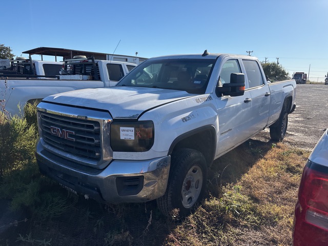 2015 GMC 2500 HD 4x2 Crew Cab Pickup (Inoperable) 2015 GMC 2500 HD 4x2 Crew Cab Pickup (Inoperable)