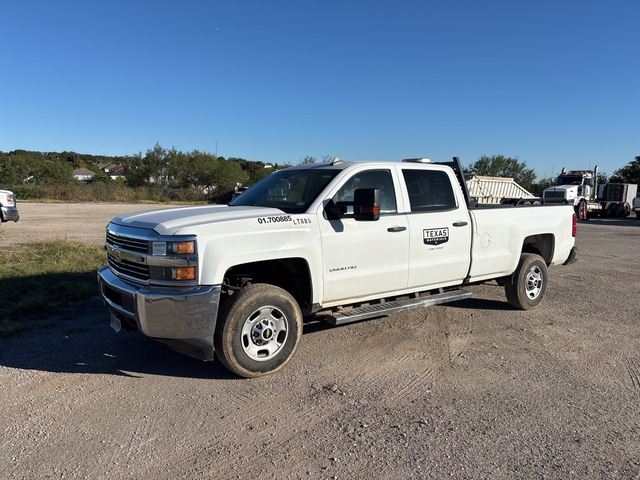 2018 Chevrolet 2500 4x2 Crew Cab Pickup (Inoperable) 2018 Chevrolet 2500 4x2 Crew Cab Pickup (Inoperable)