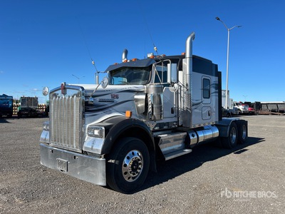 2019 Kenworth W900 6x4 T/A Sleeper Truck Tractor