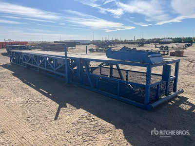 Custom Built Skid Pipe Rack