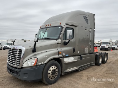 2016 Freightliner Cascadia 125 6x4 T/A Sleeper Truck Tractor