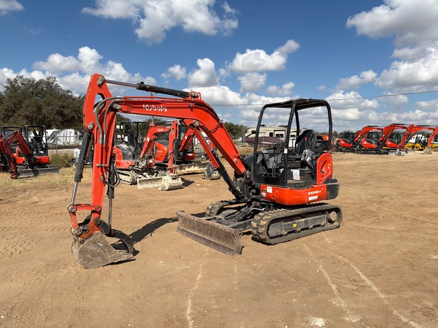 2022 Kubota KX033-4R1A Mini Excavator