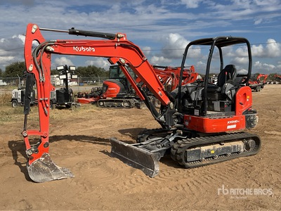 2023 Kubota KX040-4R1AP Mini Excavator