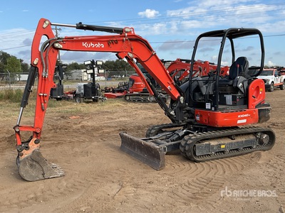2023 Kubota KX040-4R1AP Mini Excavator