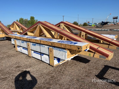 16 Ft x 24 Ft x 40 Ft Pole Barn Package Storage Building (Unused)
