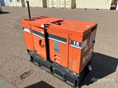 MQ Power DCA-15-SPX 15 kW Skid-Mounted Generator (Inoperable)