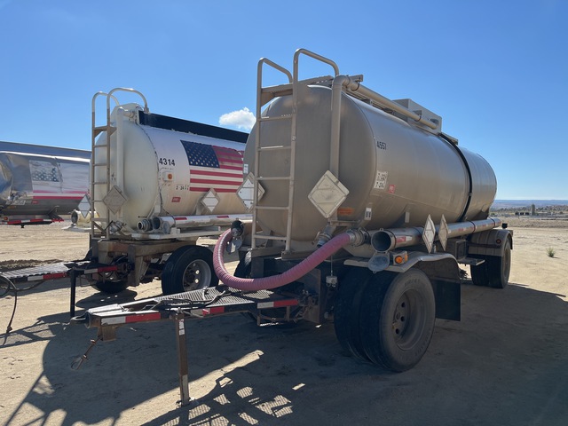 1998 TRLMT 4620 gal Pup Tanker Trailer