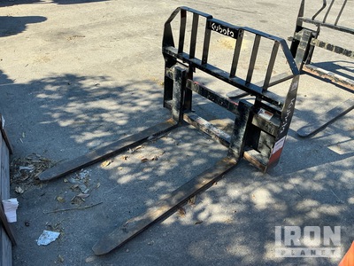 Kubota 48 in Skid Steer Forks