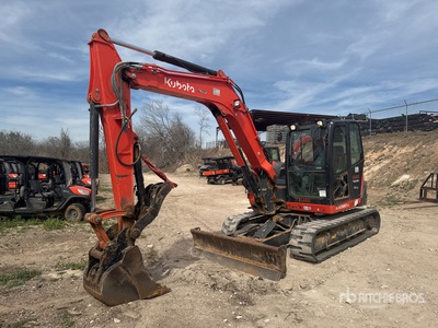 2022 Kubota KX080-4S2 Mini Excavadora