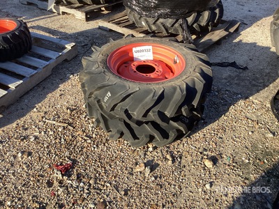 Quantity of (2) Tractionmaster 8.3-16 Tire/Rim Assembly Tyres