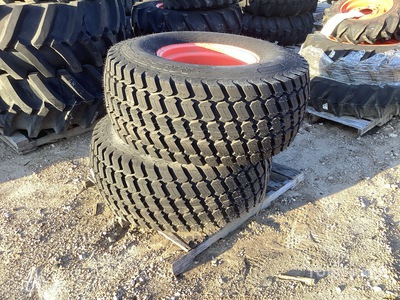 Quantity of (2) Titan 44X8.00-20 NHS Tire/Rim Assembly Tyres