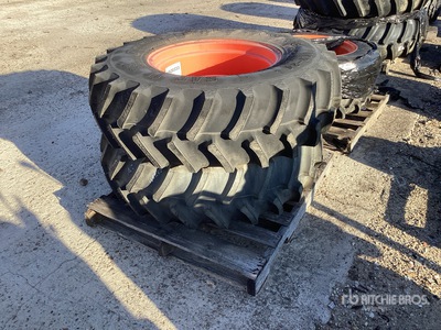 Quantity of (2) Firestone 14.9-24 Tire/Rim Assembly Tyres