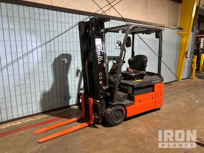 Toyota 8FBE20U 3510 lb Electric Forklift