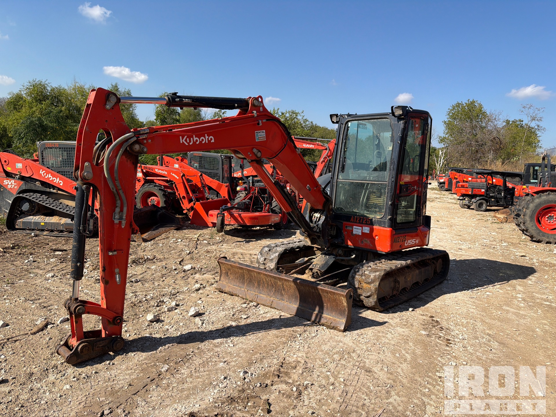 2022 Kubota U55-5 Mini pelle hydraulique