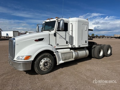 2011 Peterbilt 386 6x4 T/A Sleeper Truck Tractor