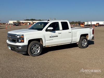 2015 Chevrolet Silverado 1500 4x4 Crew Cab Pickup