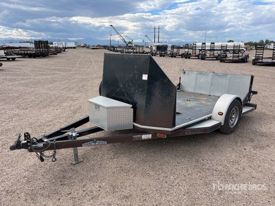 2002 Diamond C S/A Motorcycle Trailer
