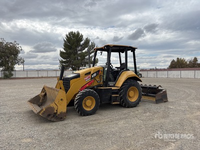 2018 Cat 415F2IL 4x4 جرافة تسوية الأراضي